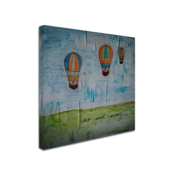 Nicole Dietz 'Up And Away' Canvas Art,18x18